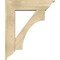 Ekena Millwork Westlake Traditional Rough Sawn Bracket w/ Offset Brace, Douglas Fir, 8"W x 30"D x 36"H BKT0806X30X36WTL01RDF - alternate 4
